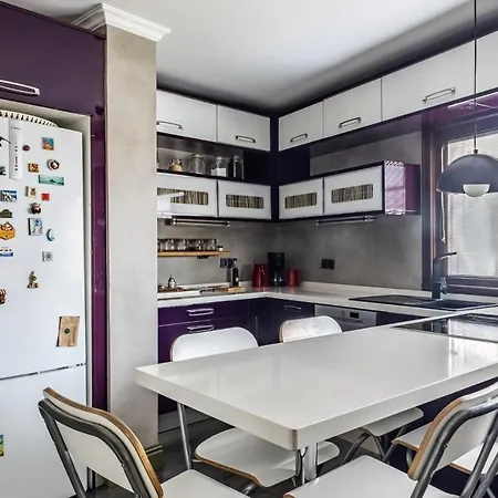 Chic Flat W Balcony Bbq 10 Min To Emaar In Uskudar Istambul